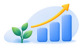 Scalable growth illustration